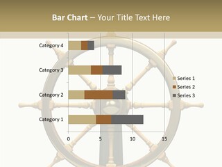 Sailing Old Fashioned Helm PowerPoint Template