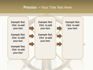 Sailing Old Fashioned Helm PowerPoint Template