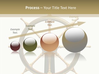 Sailing Old Fashioned Helm PowerPoint Template