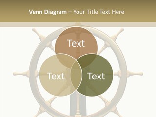 Sailing Old Fashioned Helm PowerPoint Template