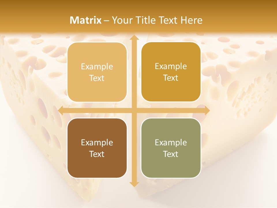 Yellow Whole Dairy PowerPoint Template