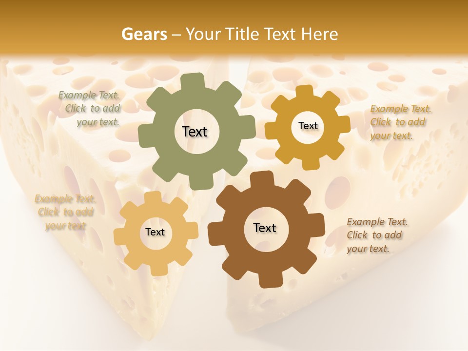 Yellow Whole Dairy PowerPoint Template