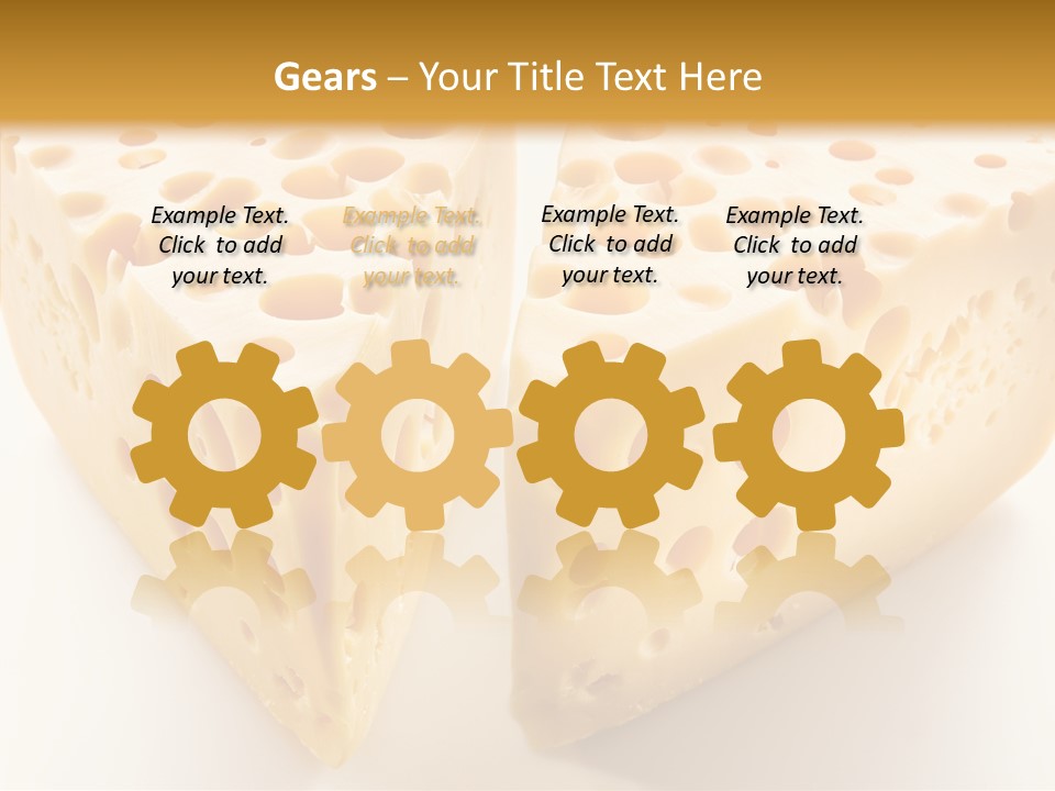 Yellow Whole Dairy PowerPoint Template