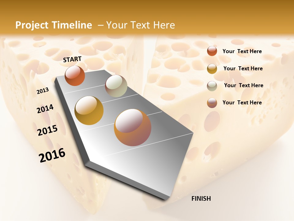 Yellow Whole Dairy PowerPoint Template