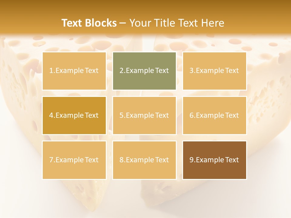 Yellow Whole Dairy PowerPoint Template
