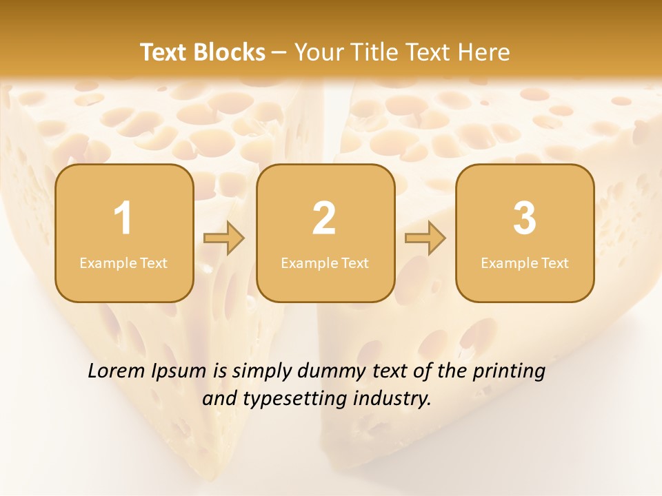 Yellow Whole Dairy PowerPoint Template