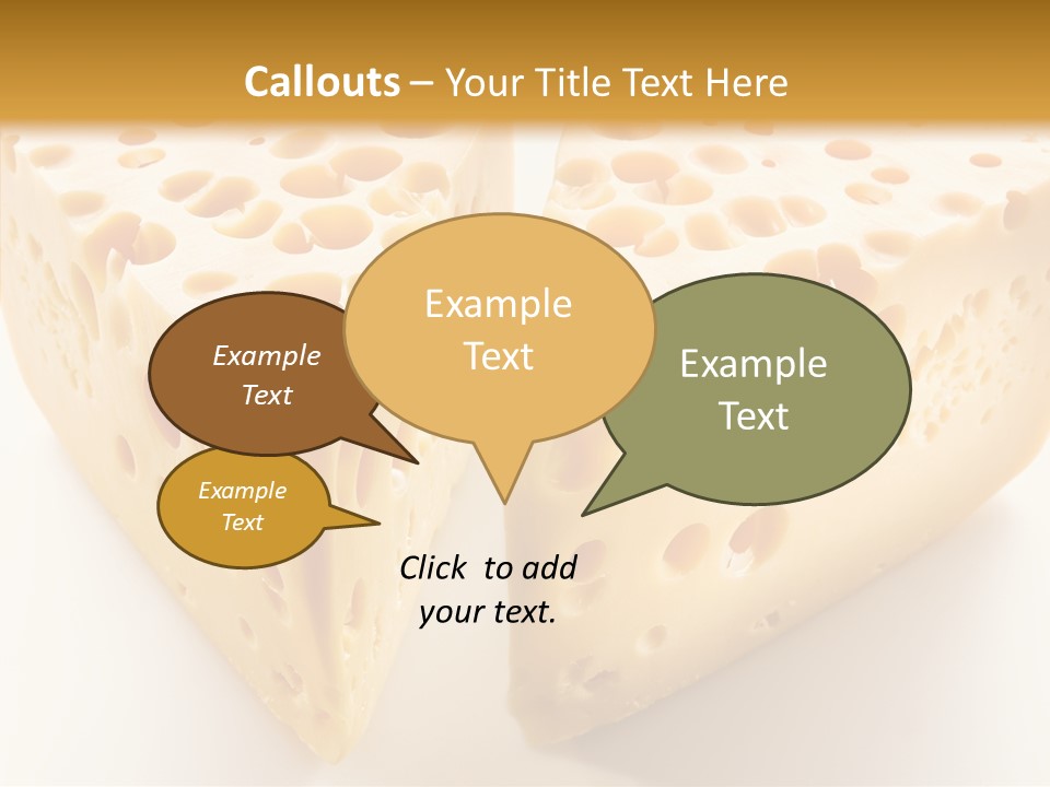 Yellow Whole Dairy PowerPoint Template
