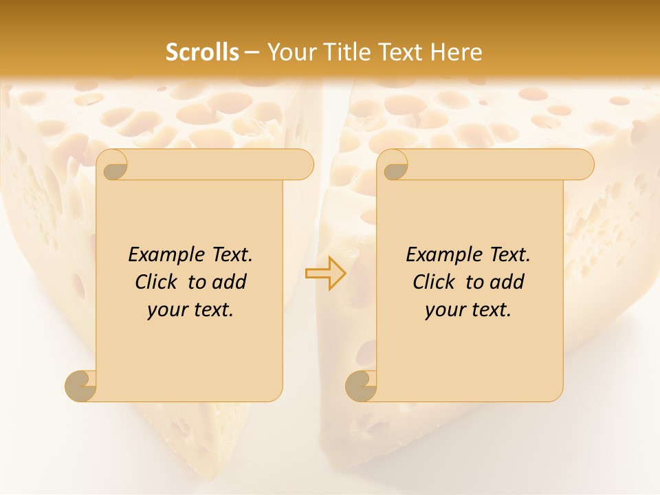 Yellow Whole Dairy PowerPoint Template
