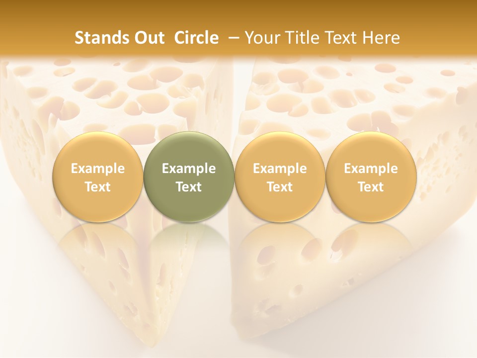 Yellow Whole Dairy PowerPoint Template