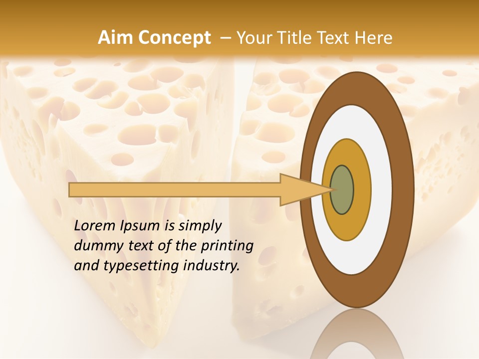 Yellow Whole Dairy PowerPoint Template