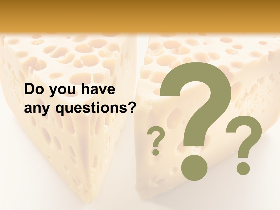 Yellow Whole Dairy PowerPoint Template