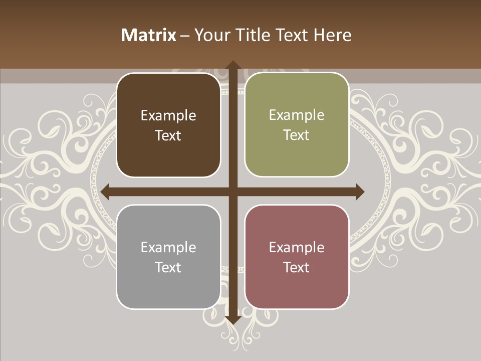 Art Copy Space Antique PowerPoint Template
