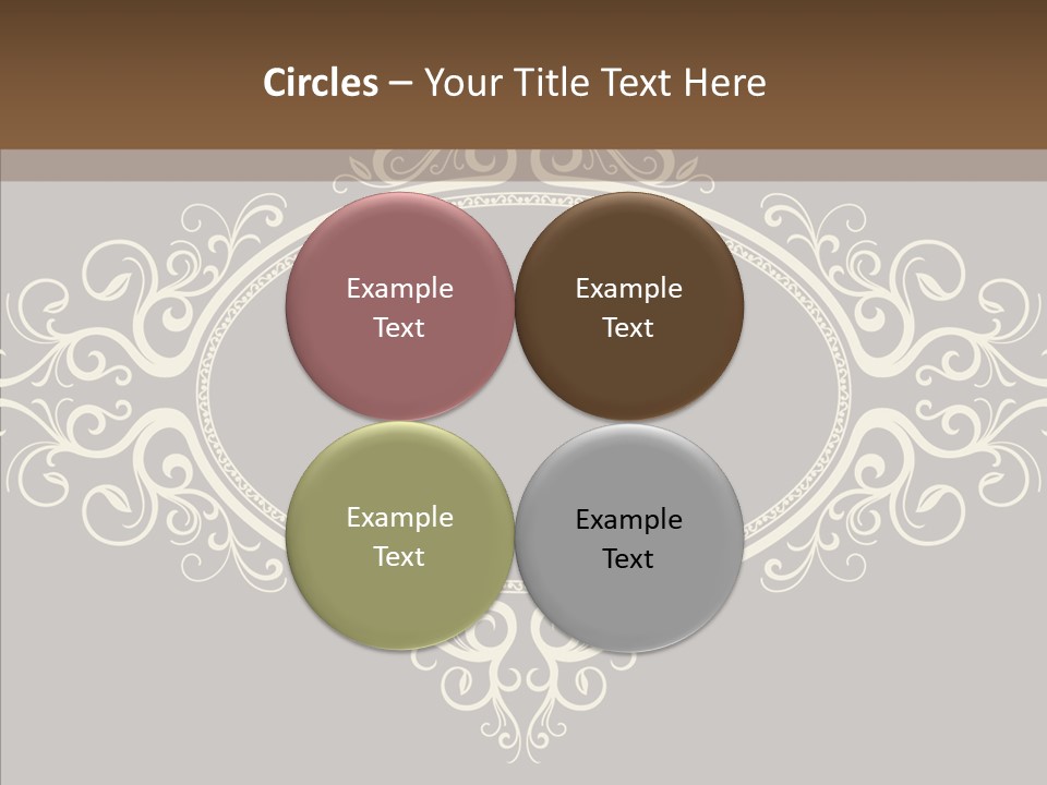 Art Copy Space Antique PowerPoint Template
