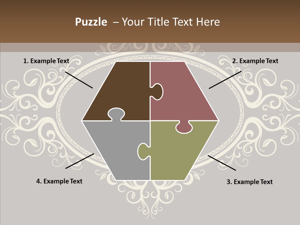 Art Copy Space Antique PowerPoint Template