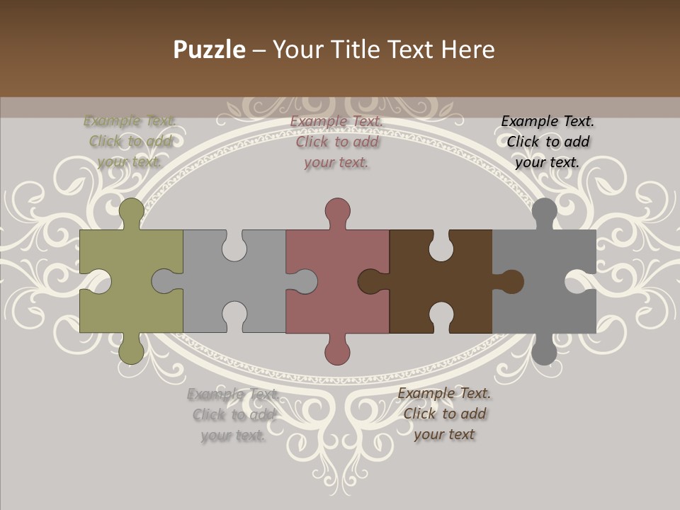 Art Copy Space Antique PowerPoint Template