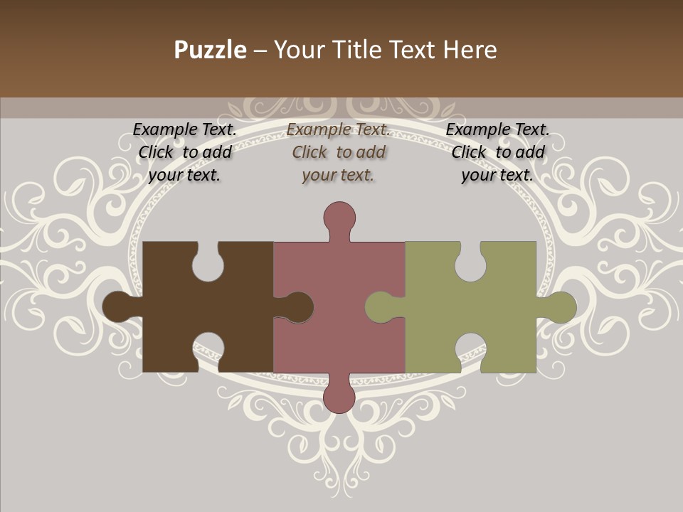 Art Copy Space Antique PowerPoint Template