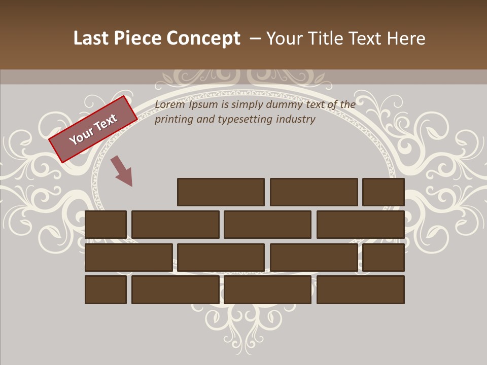 Art Copy Space Antique PowerPoint Template