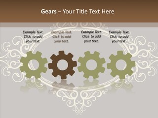 Art Copy Space Antique PowerPoint Template