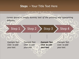 Art Copy Space Antique PowerPoint Template