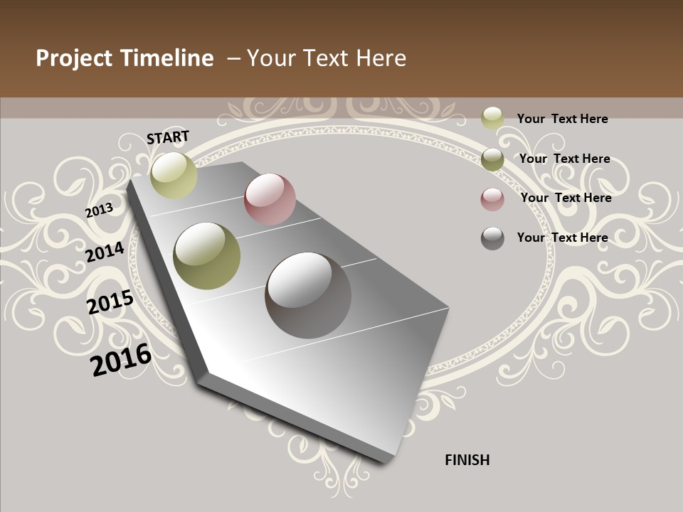 Art Copy Space Antique PowerPoint Template