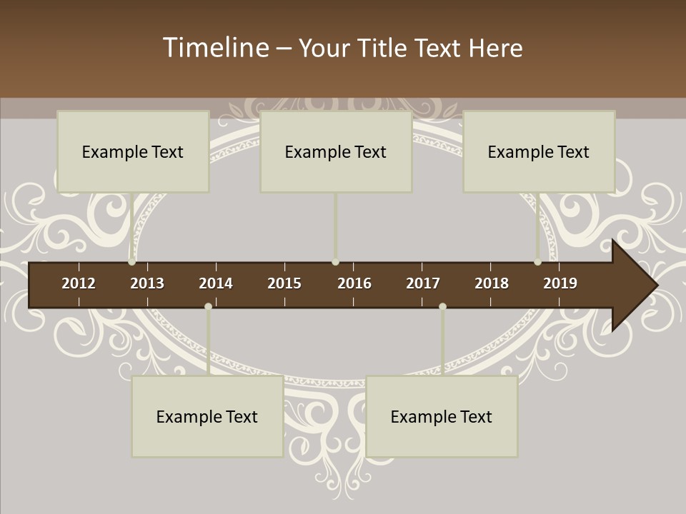 Art Copy Space Antique PowerPoint Template