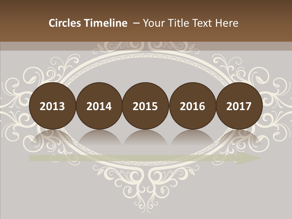 Art Copy Space Antique PowerPoint Template