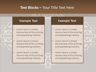 Art Copy Space Antique PowerPoint Template