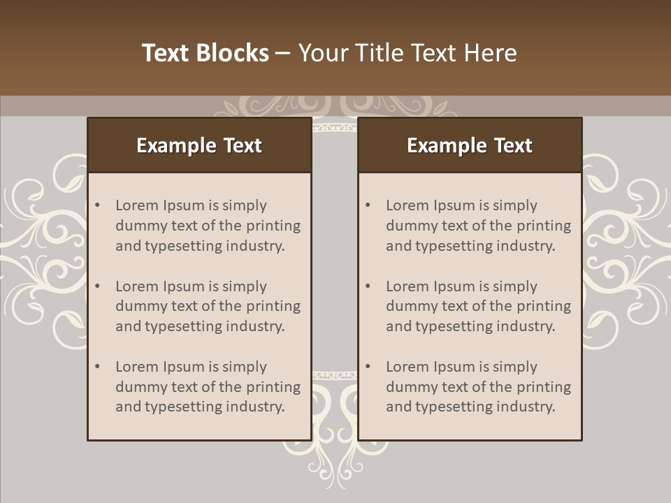 Art Copy Space Antique PowerPoint Template
