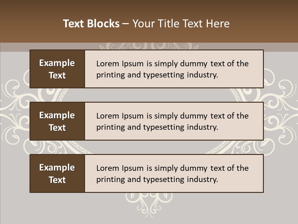 Art Copy Space Antique PowerPoint Template