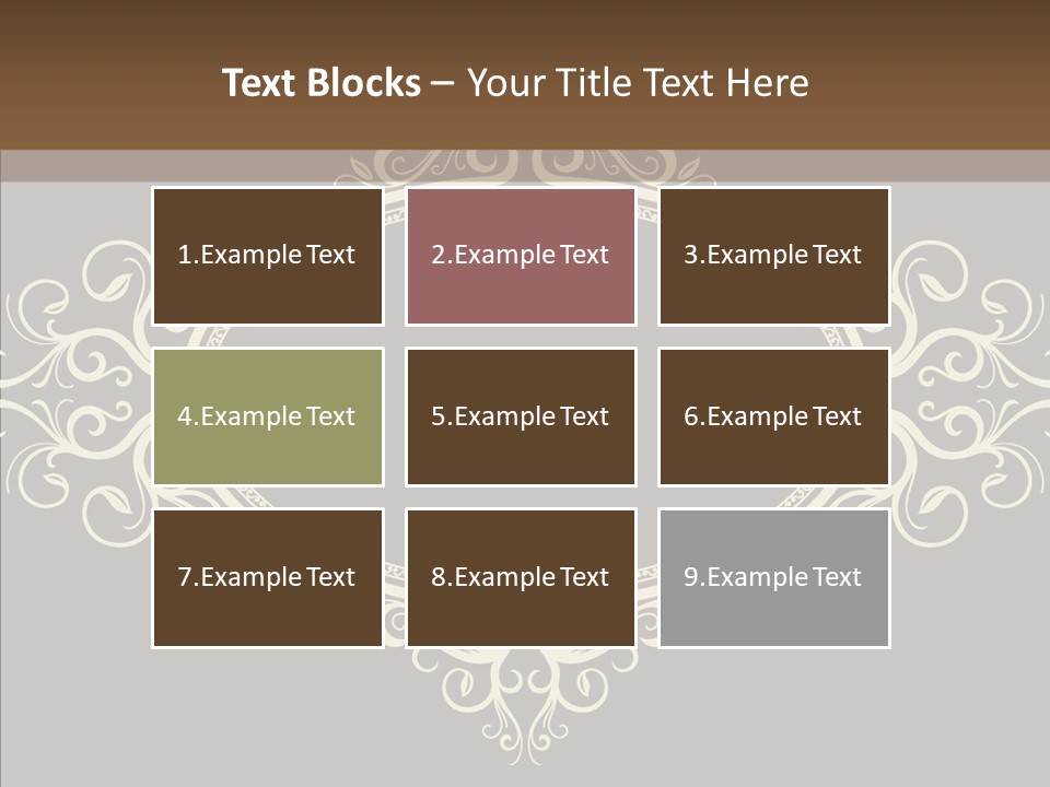 Art Copy Space Antique PowerPoint Template