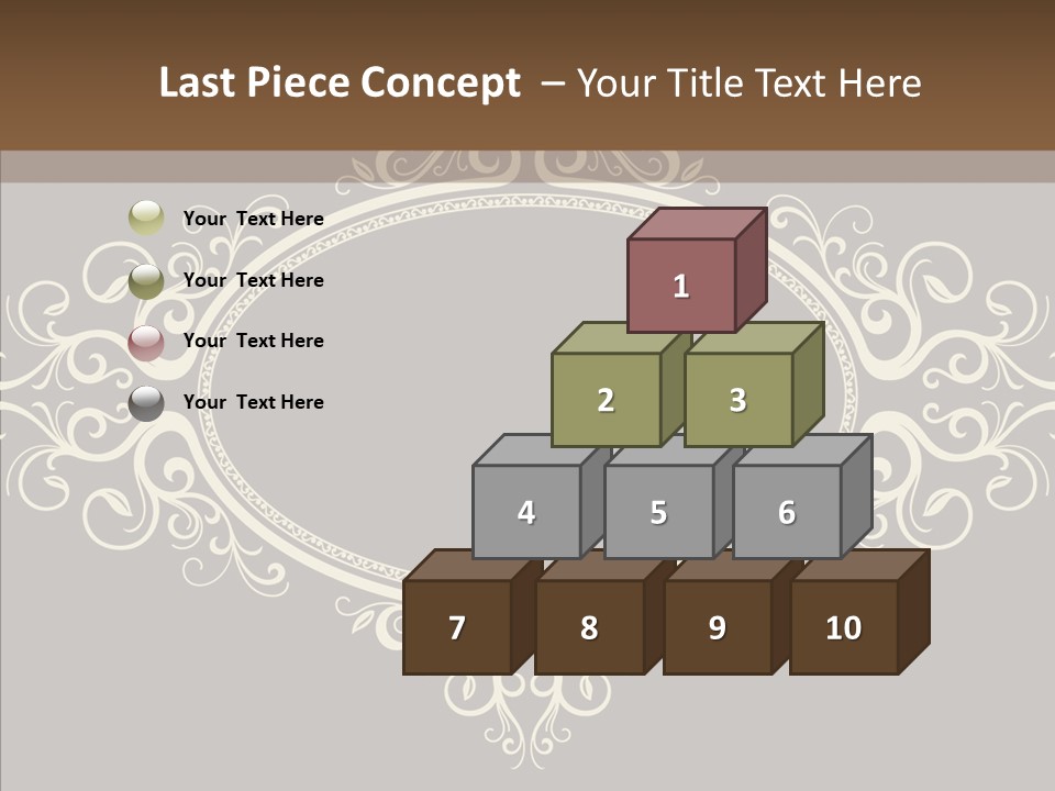 Art Copy Space Antique PowerPoint Template