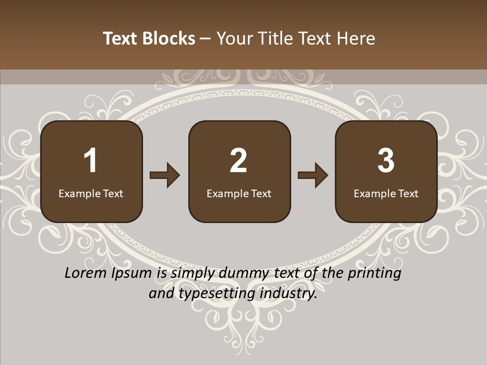 Art Copy Space Antique PowerPoint Template