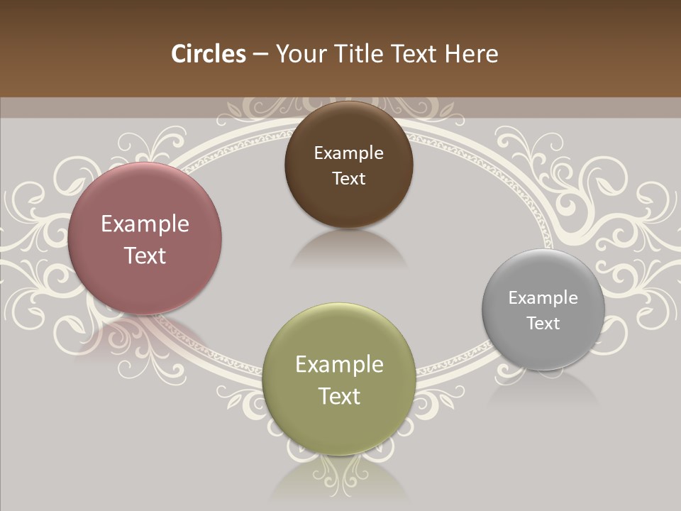 Art Copy Space Antique PowerPoint Template