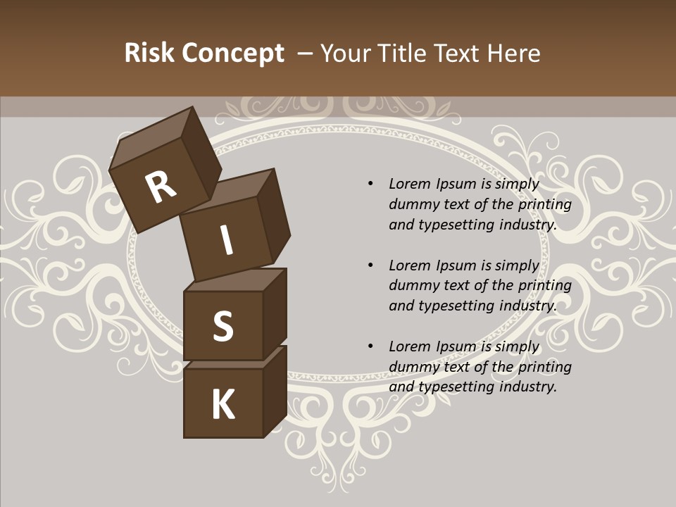 Art Copy Space Antique PowerPoint Template