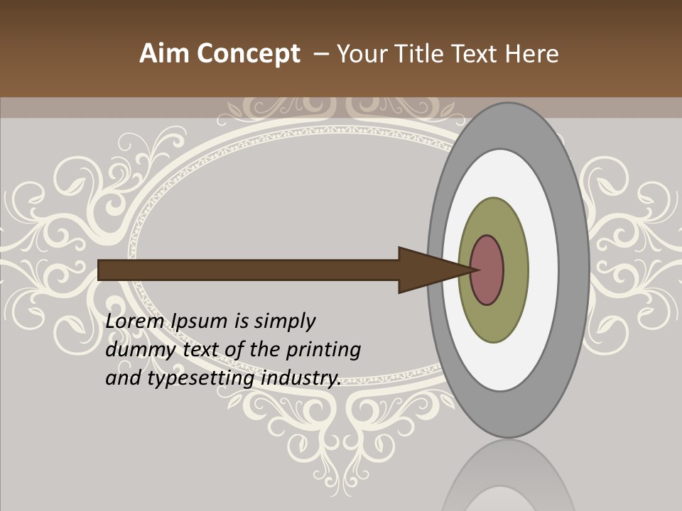 Art Copy Space Antique PowerPoint Template