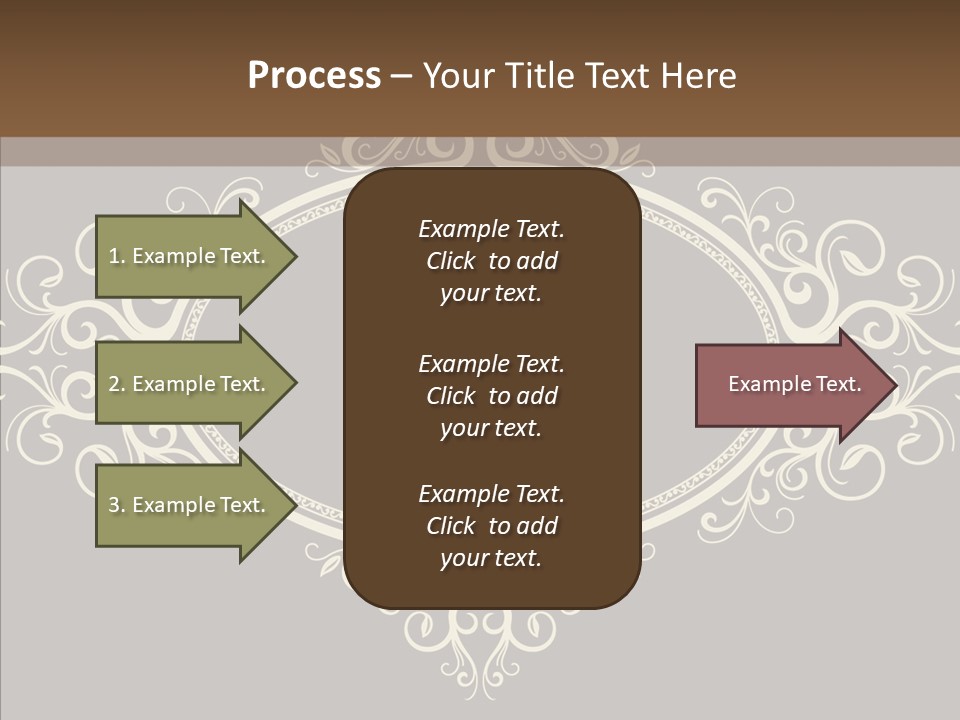 Art Copy Space Antique PowerPoint Template