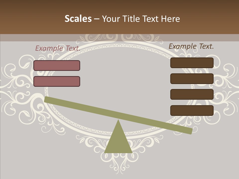 Art Copy Space Antique PowerPoint Template