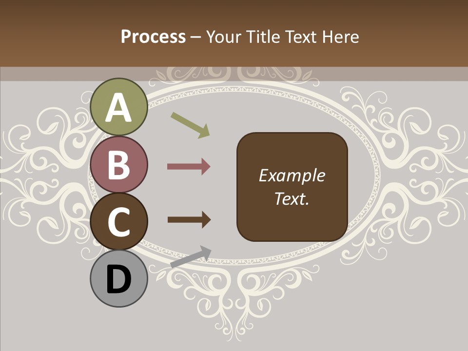 Art Copy Space Antique PowerPoint Template