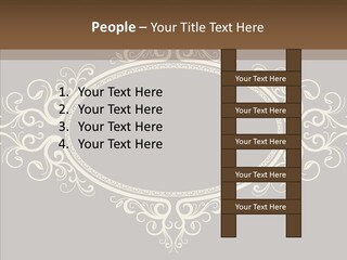 Art Copy Space Antique PowerPoint Template