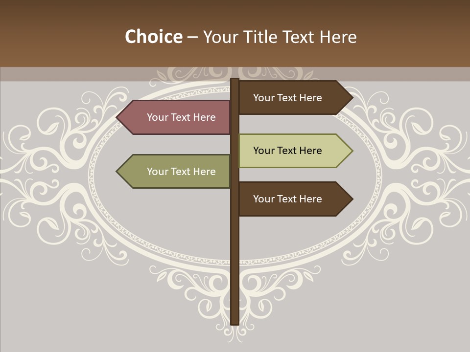 Art Copy Space Antique PowerPoint Template