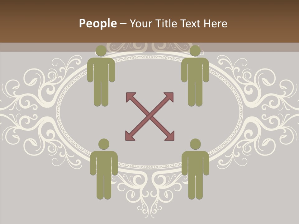 Art Copy Space Antique PowerPoint Template