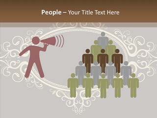 Art Copy Space Antique PowerPoint Template