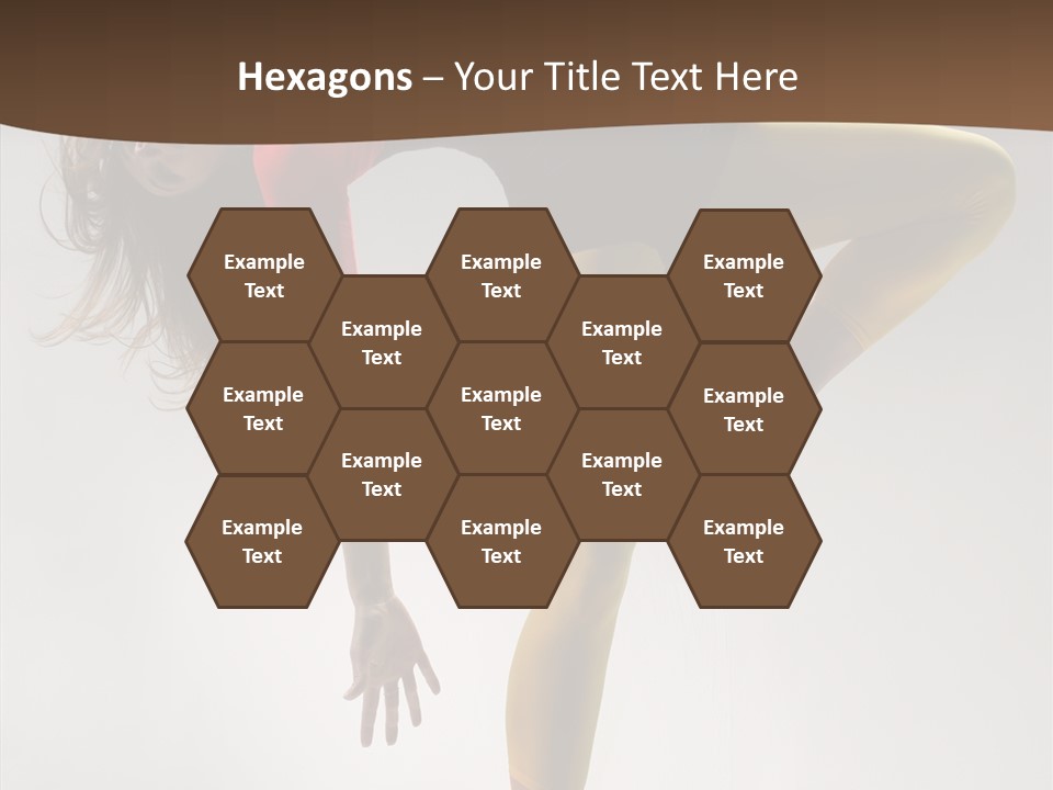 Dancer Exercise Fashion PowerPoint Template