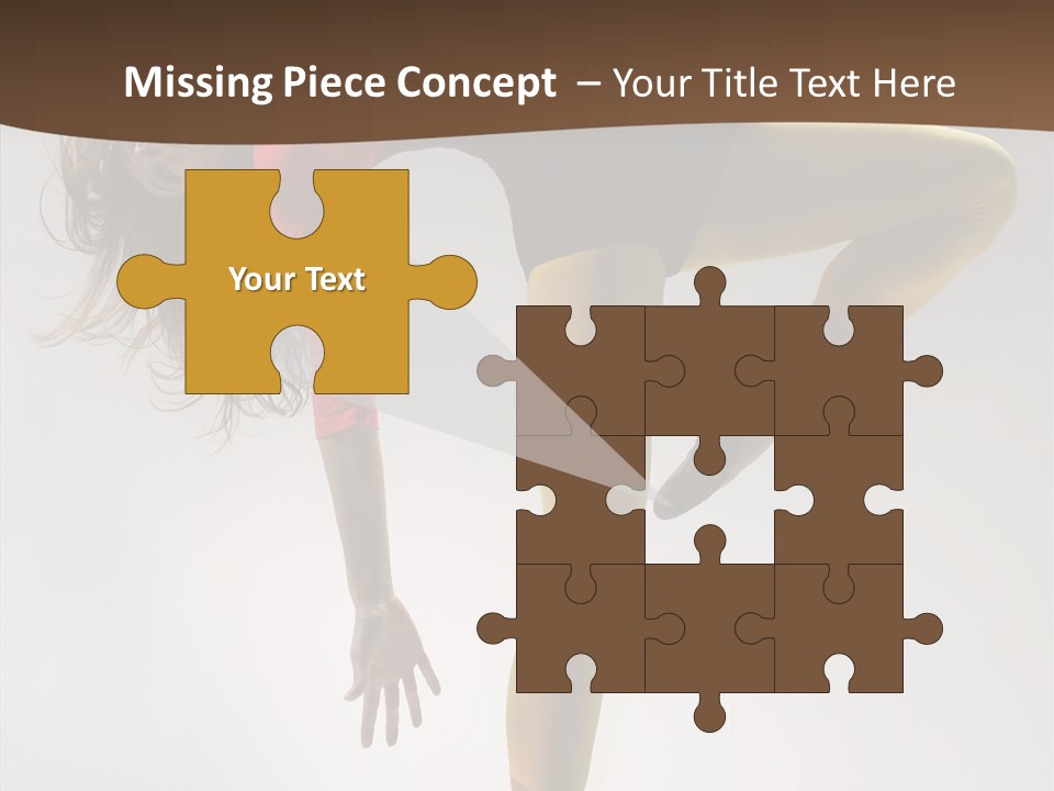 Dancer Exercise Fashion PowerPoint Template