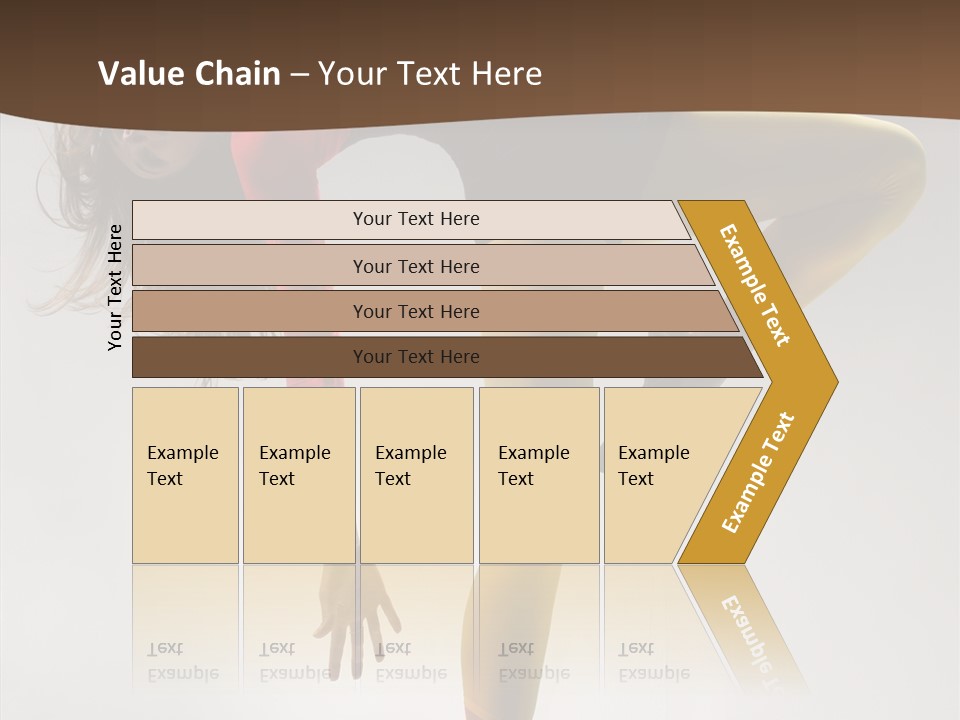 Dancer Exercise Fashion PowerPoint Template