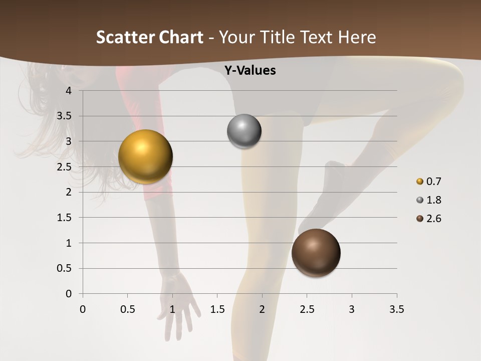 Dancer Exercise Fashion PowerPoint Template