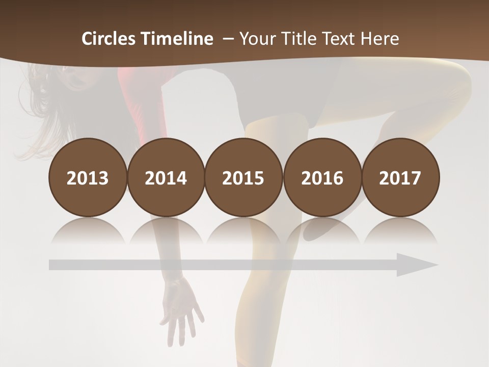 Dancer Exercise Fashion PowerPoint Template