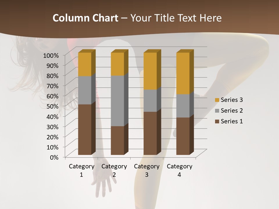 Dancer Exercise Fashion PowerPoint Template