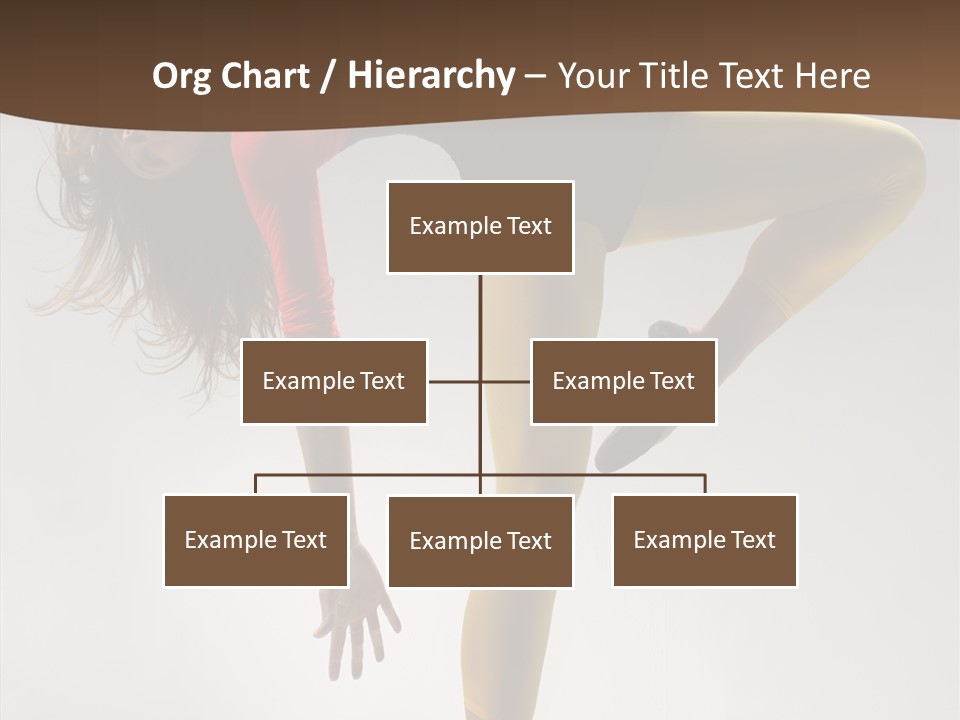 Dancer Exercise Fashion PowerPoint Template