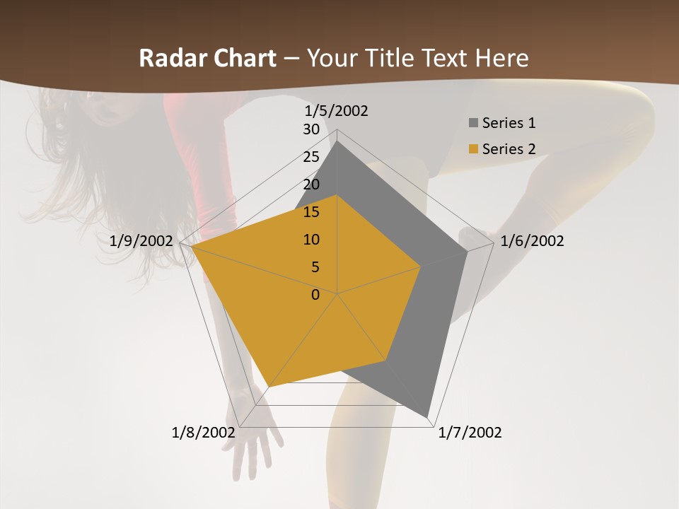 Dancer Exercise Fashion PowerPoint Template